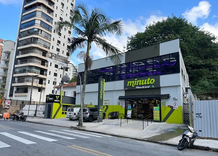 Praia Das Asturias - Wi-Fi E Ar Condicionado Nos Quartos Guarujá